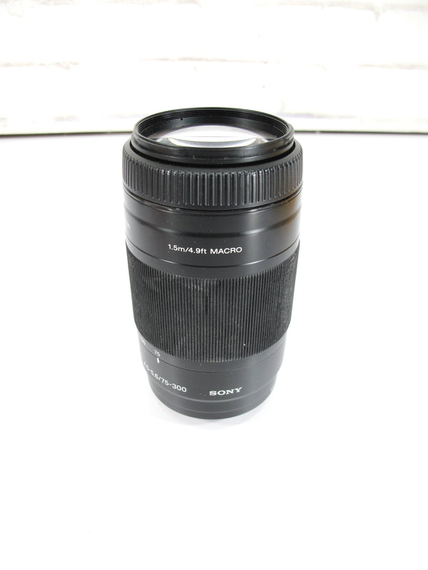 Sony SAL75300 f/4.5-5.6 75-300mm Macro Lens for Sony Alpha DSLR Cameras