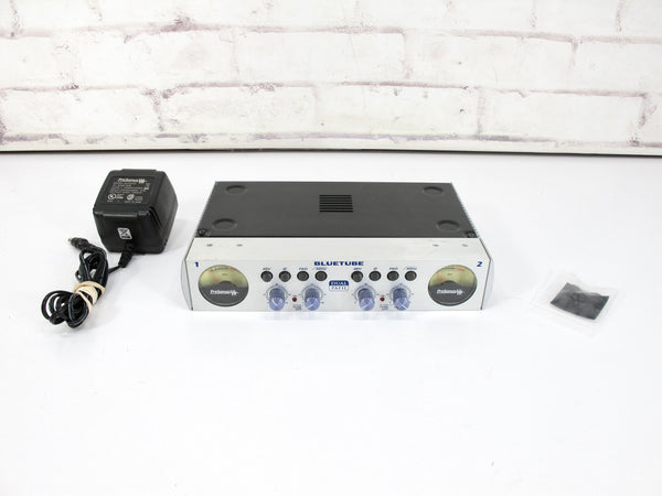 Presonus Bluetube Two Channel Microphone Instrument Preamplifier Dual Path