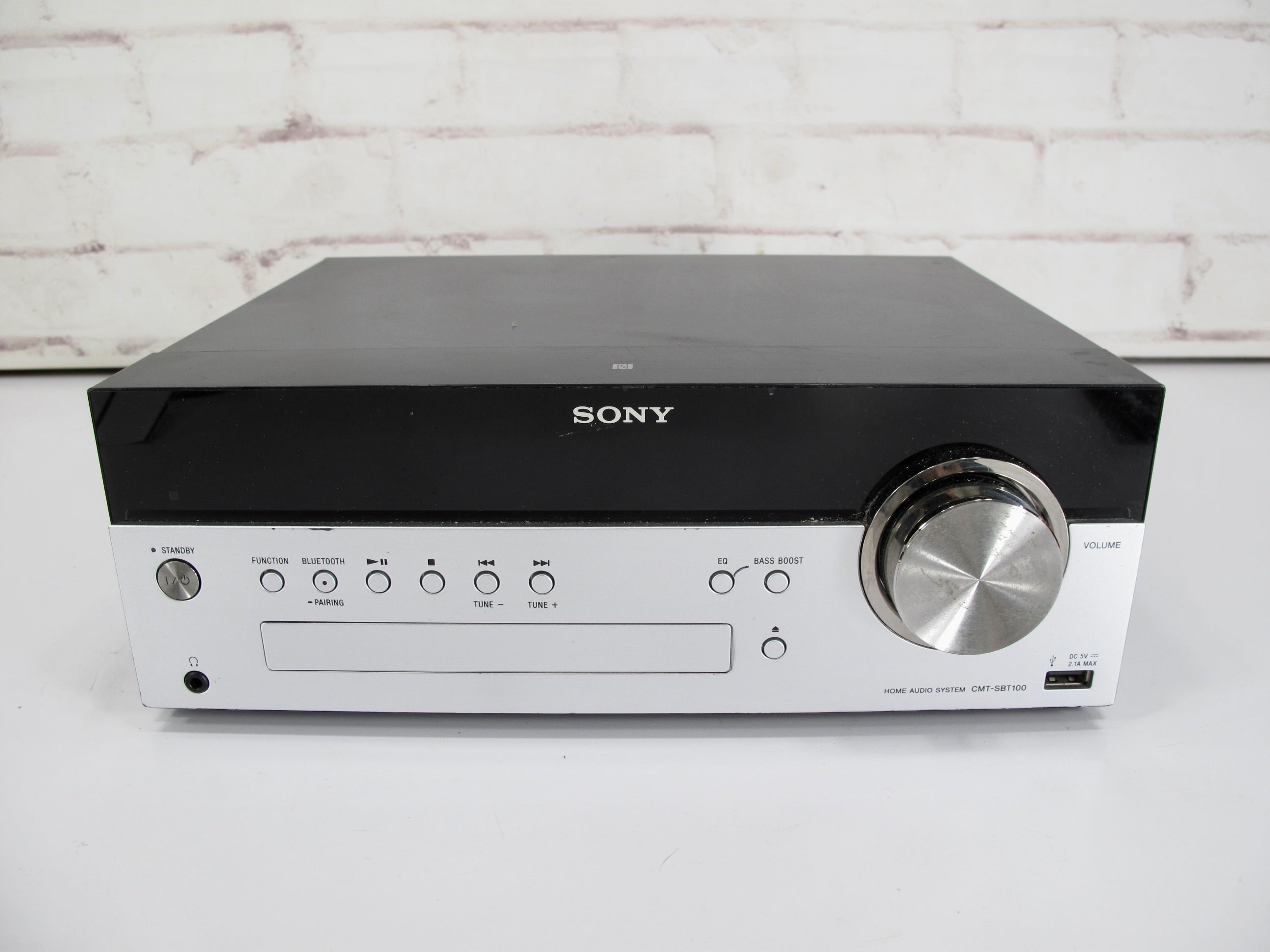 Sony HCD-SBT100 CD Home Bluetooth Receiver for Audio System CMT