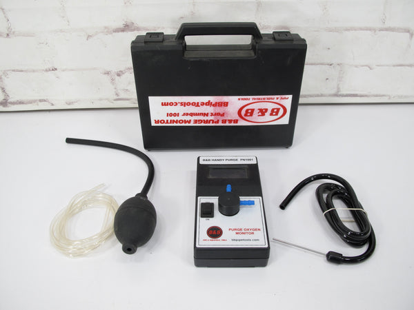 B&B Pipe Tools Handy Purge 1001 Purge Oxygen Monitor Device