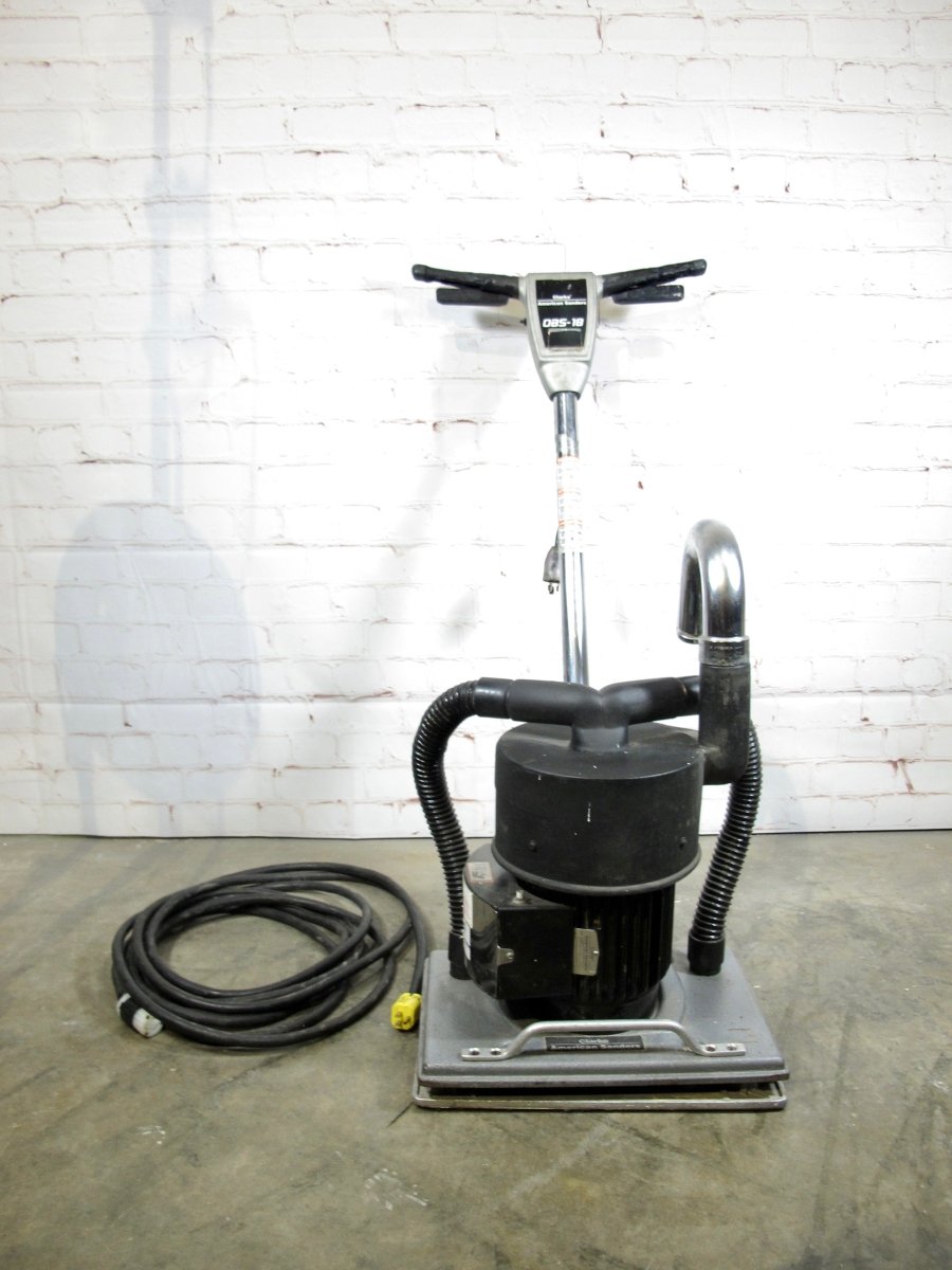 Clarke 18" Random Orbital Floor Sanding OBS-18 Electric Power Sander ...