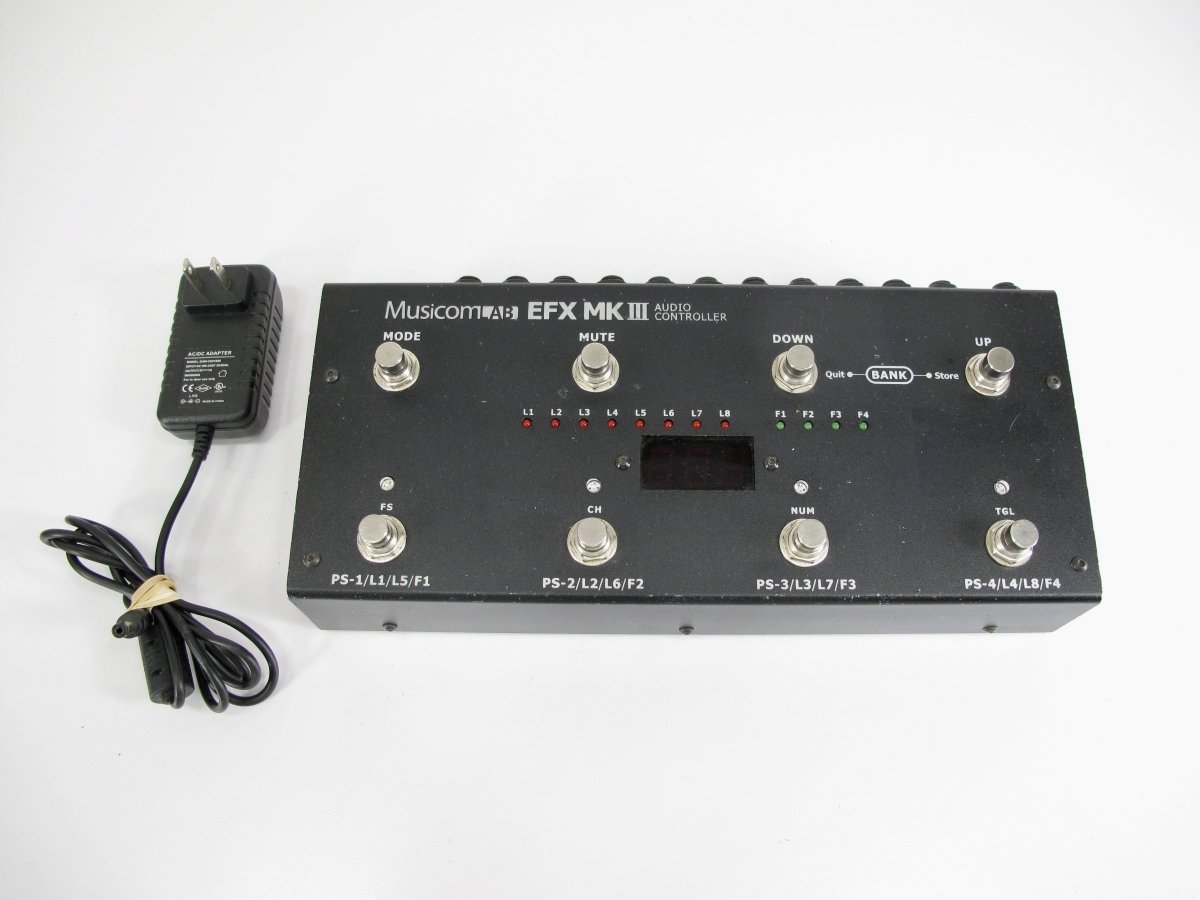 musicom lab efx mkⅢ MusicomLAB EFX-10D Audio Controller – Santa Cruz Music