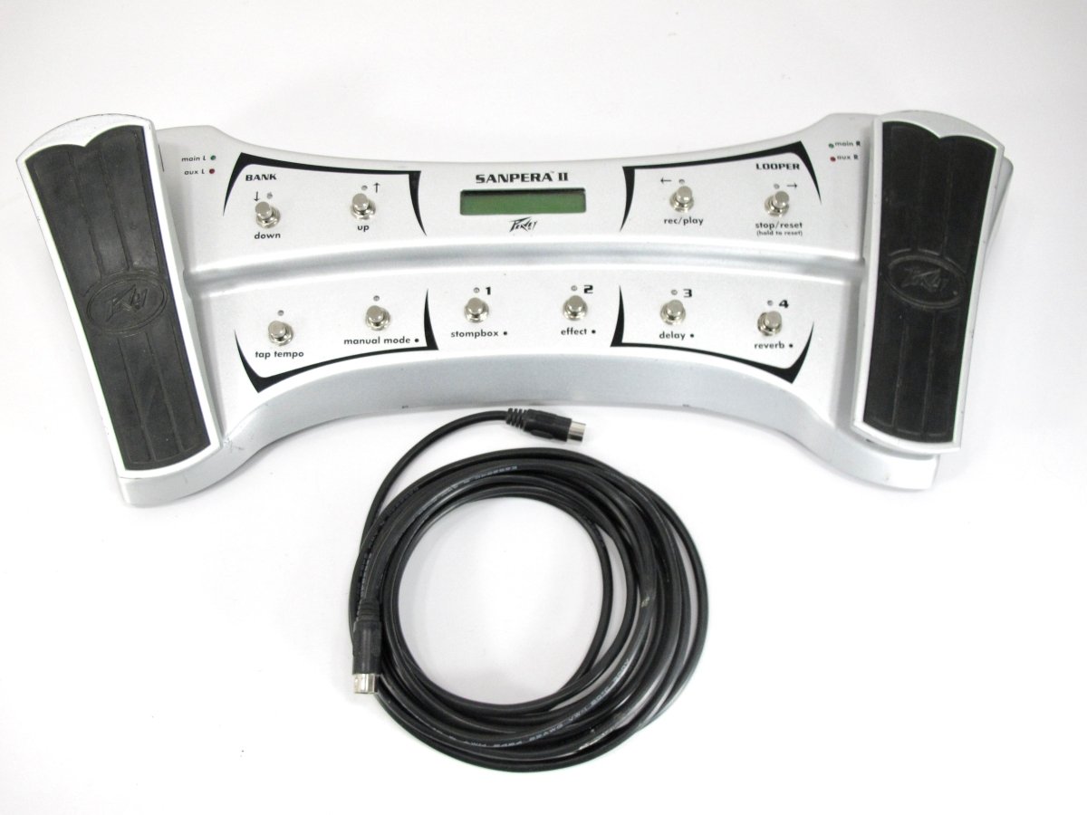 Peavey Sanpera II Dual Expression Amplifier Foot Controller Pedal – ZeereeZ