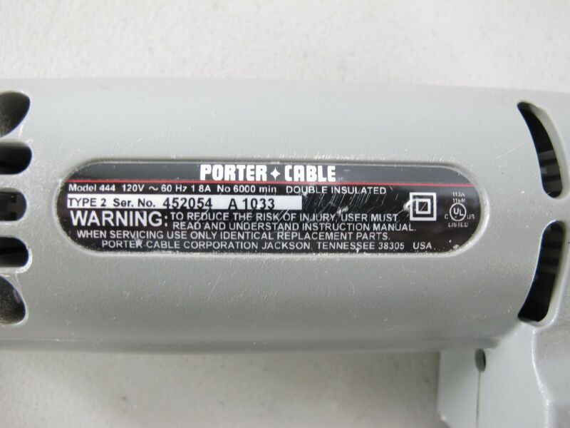 Porter Cable 444 Corded 6000 SPM Profile Sander - Zeereez