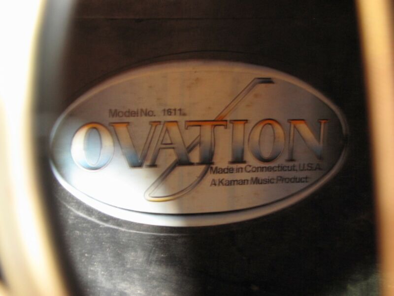 Ovation 1611 Balladeer Acoustic Electric Guitar w/ OHSC - Zeereez