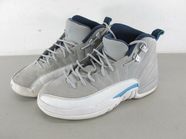 Nike Air Jordan XII 12 Retro GS UNC WOLF GREY BLUE 153265-007 Size 6.5Y - Zeereez