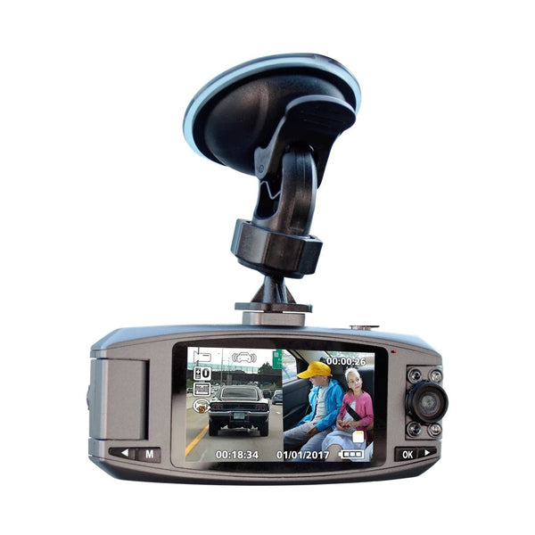 Whistler D2200S Automotive Digital Video Recorder Dual Lens Dash Camera Cam