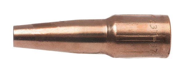 Tweco Model 23T-37 Self-Insulated Tapered Thread-On Nozzle For Up To 450A No. 3 And Spray Master® Series MIG Guns 2 Pack