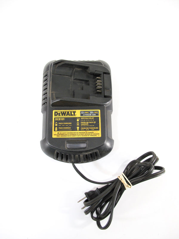 Dewalt DCB101 12V & 20V Max Li-Ion Power Tool Battery Charger