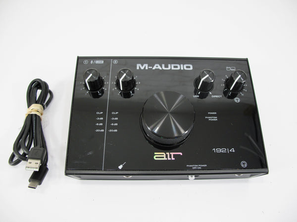 M-Audio AIR 192 | 4 2-In/2-Out 24/192 USB C Audio Recording Interface