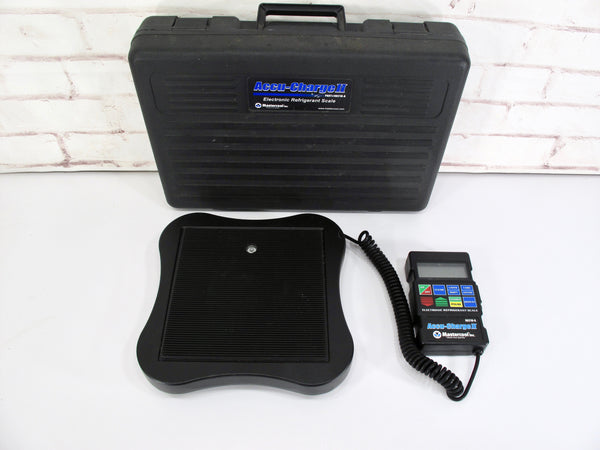 Mastercool 98210-A Accu-Charge Programmable A/C AC Air Conditioner HVAC Refrigerant Scale