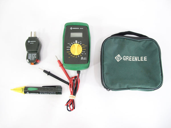 Greenlee TK-30A Basic Electrical Kit Voltage Detector Circuit Tester Multimeter