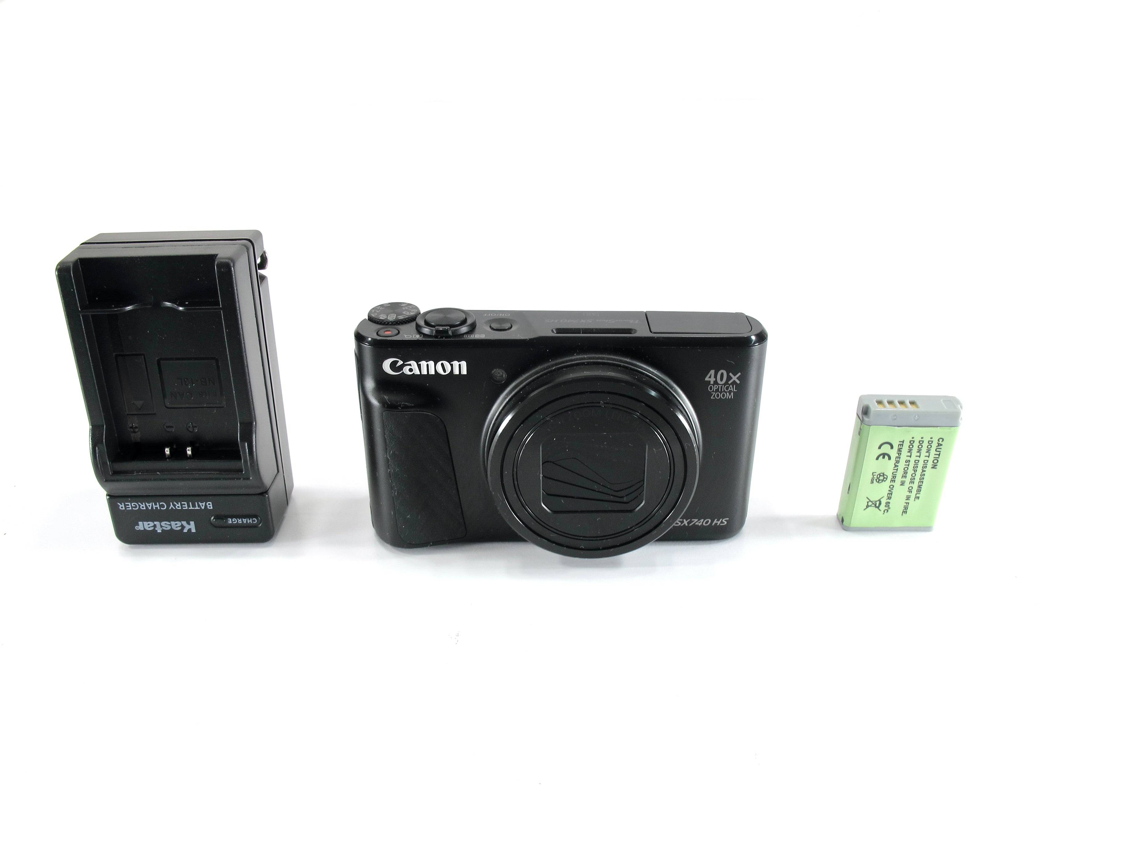 Canon PowerShot SX740 HS 20.3MP 4K Digital Camera 40x Optical Zoom Wi- –  ZeereeZ