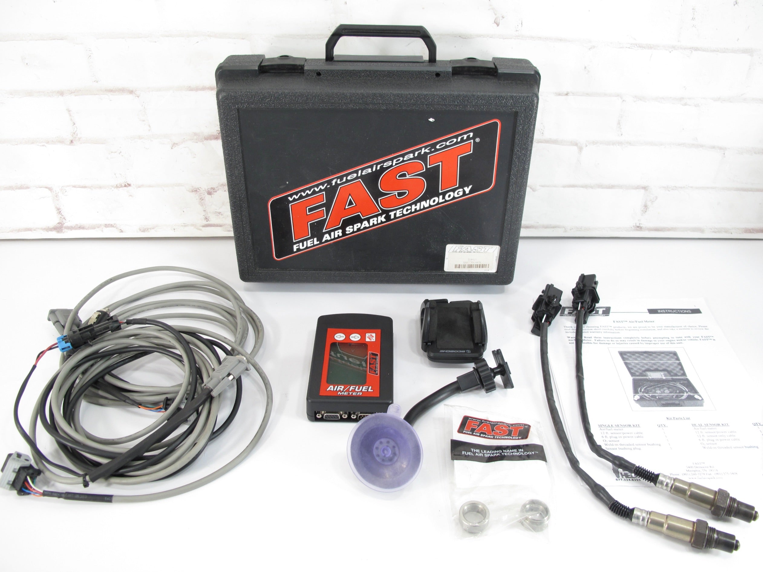 Fast 170402 Air/Fuel Ratio Meter w/ Dual O2 Oxygen Sensors – ZeereeZ