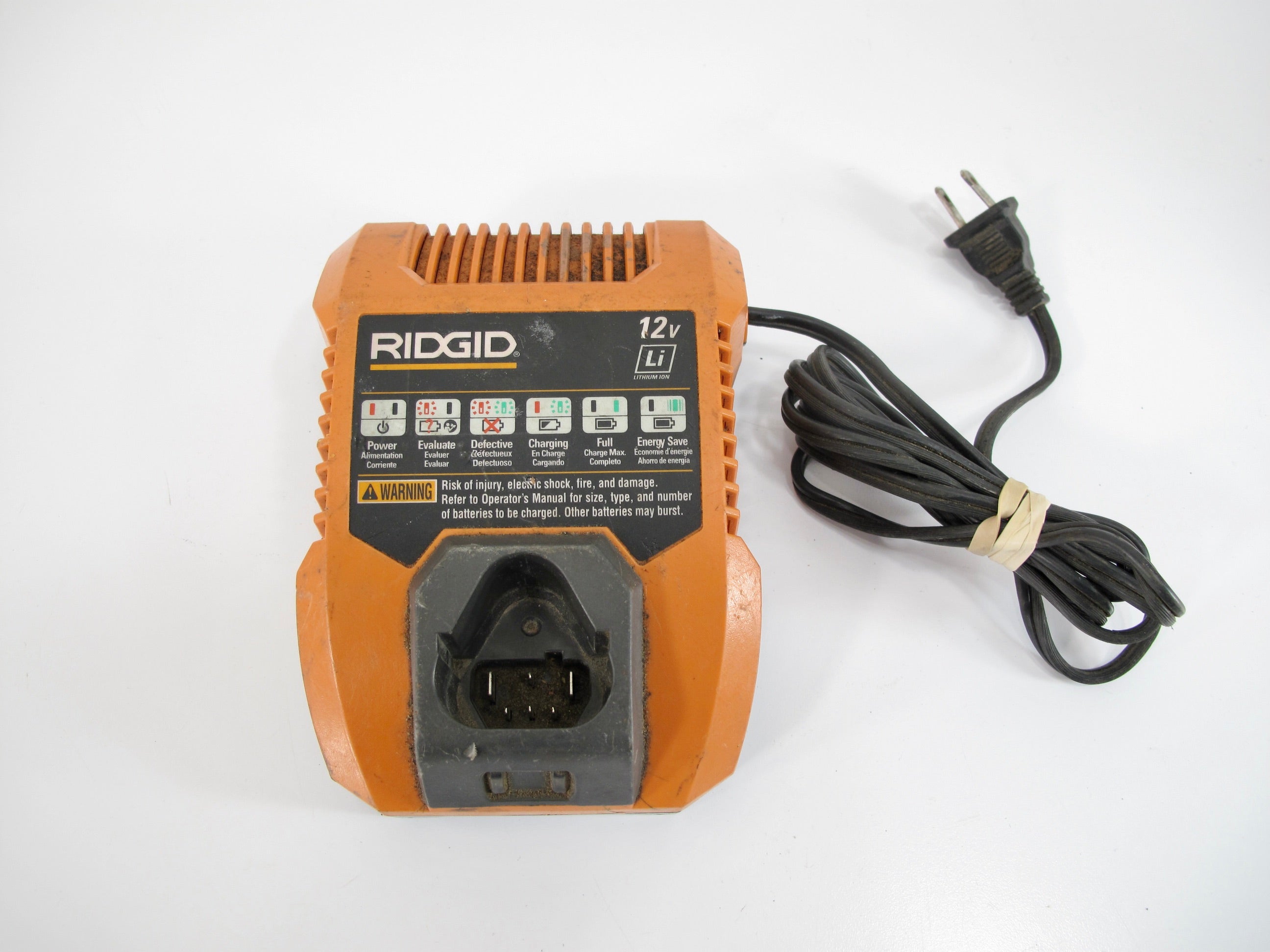 Rigid R86049 OEM 12V Lithium Ion Power Tool Battery Charger – ZeereeZ