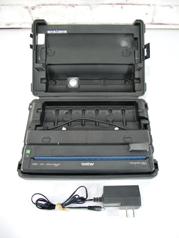 Brother PocketJeT PJ-673 Portable Mobile Thermal Wireless Printer Li Ion Battery & Charger