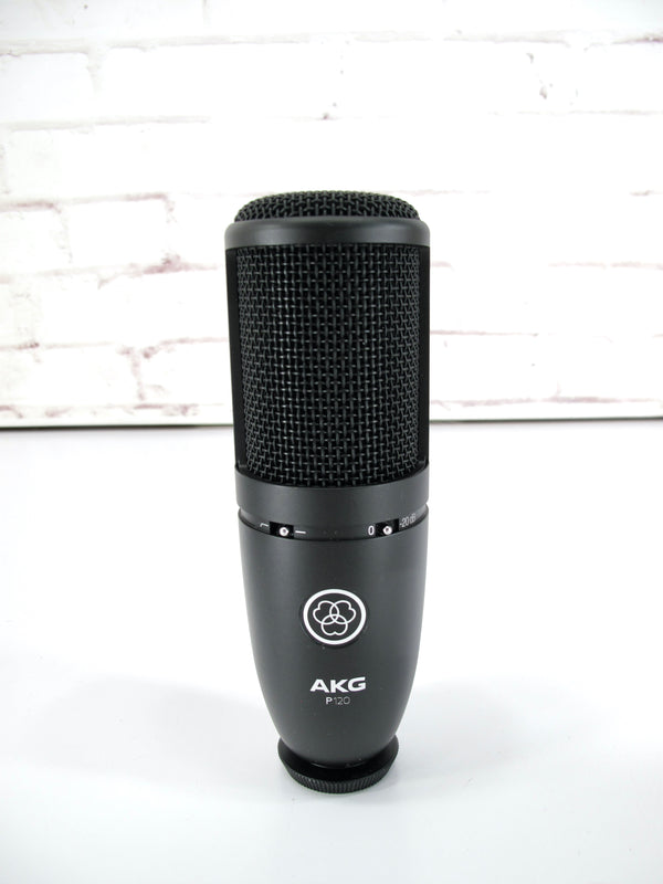 AKG P120 Studio Condenser Recording/Live Streaming Microphone Professiona