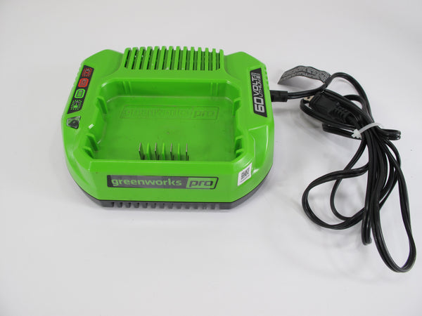 Greenworks Pro CAC801 60V DC 2A Lithium-Ion Batery Charger 120V AC 50/60Hz 2A