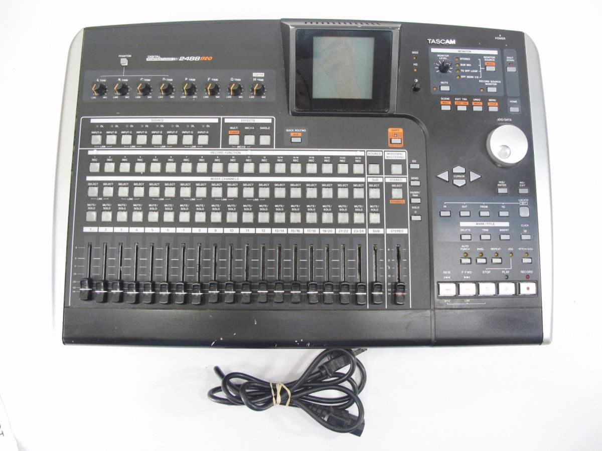Tascam 2488 neo 24 Track Console Hard Disk Multi-Track Digital