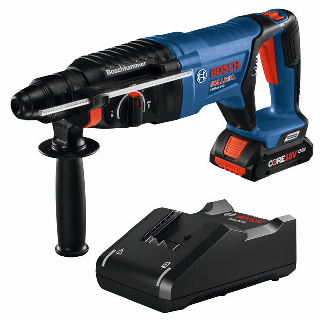 Bosch GBH18V-26DK15 18V SDS-plus Bulldog Cordless Rotary Hammer Kit