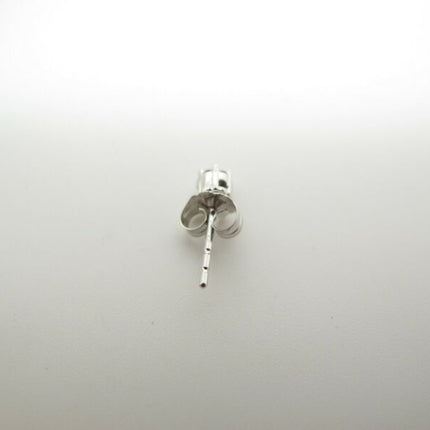 10k White Gold & Diamond Cluster .07 Ct Single Stud Earring - ZeereeZ
