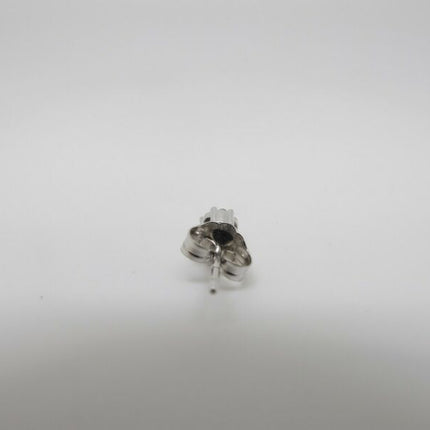 10k White Gold & Diamond Cluster .07 Ct Single Stud Earring - ZeereeZ