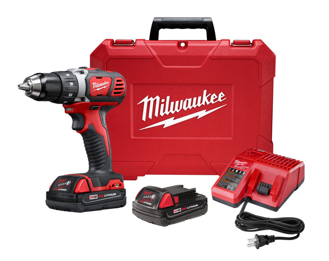 Milwaukee 2606-22CT M18 18V Cordless 1/2” Drill Driver Kit