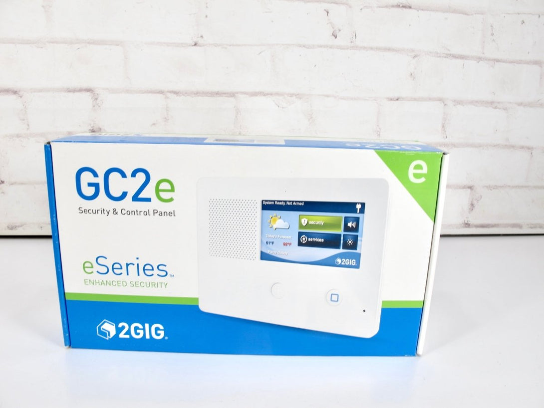 2GIG GC2e Wireless Encrypted Touchscreen Alarm Control Panel - ZeereeZ