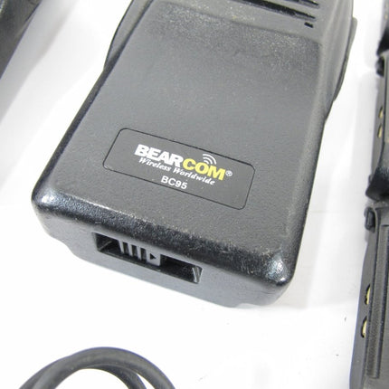 3 Vertex Bearcom BC95 Two Way Radios and Accessories Untested - ZeereeZ