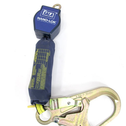 3M DBI SALA Nano - Lok 9' Self Retracting Fall Protection Lifeline Lanyard 3101288 - ZeereeZ
