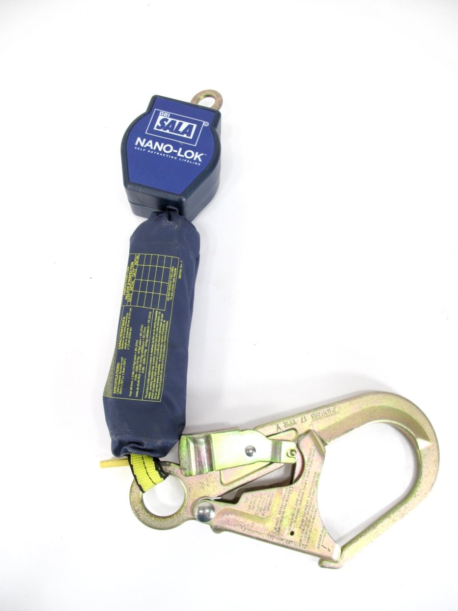 3M DBI SALA Nano - Lok 9' Self Retracting Fall Protection Lifeline Lanyard 3101288 - ZeereeZ