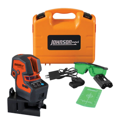 Johnson Level & Tool 40-6688 Line And Dot Self Leveling Laser w/ Case