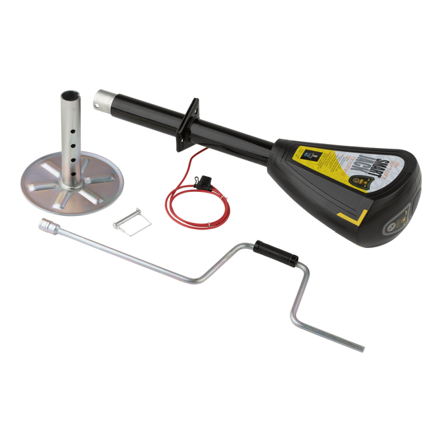 Lippert 643589 3500lb RV Camper Trailer A Frame Electric Smart Jack