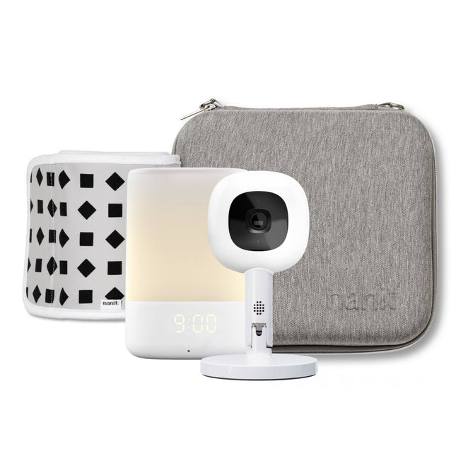Nanit Pro Smart Baby Monitor & Flex Stand - 1080p Secure Wi-Fi Video Camera