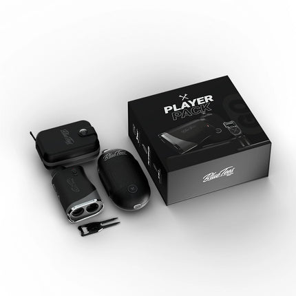 Blue Tees Golf Player Pack Go BU-B-PPGB-BK 2024 Golf Rangefinder Bundle w/ S3 Max Rangefinder
