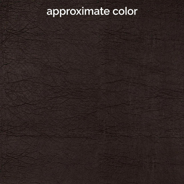 Espresso Brown Premium Thick Leather Hide Approximately 60 Sq Ft. Flat Grain