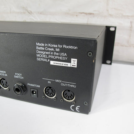 Rocktron Prophesy II Rackmount Digital Guitar Preamp and FX