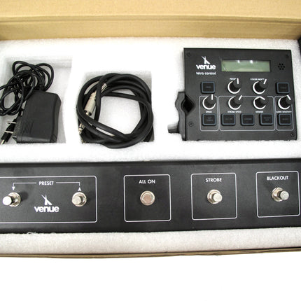 Venue Tetra Control Light Conductor Intuitive DMX Controller and Footswitch