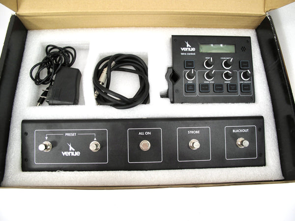 Venue Tetra Control Light Conductor Intuitive DMX Controller and Footswitch