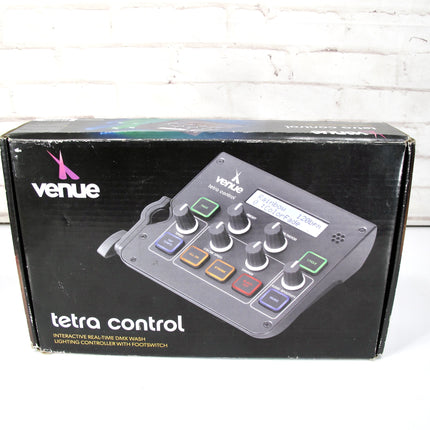 Venue Tetra Control Light Conductor Intuitive DMX Controller and Footswitch