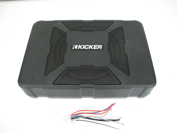 KICKER Hideaway HS8 8" 150W Car Audio Powered Subwoofer Sub Enclosure