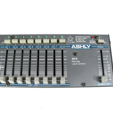 Ashly RD-8 Desktop Remote Level Control 8 Channel