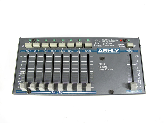 Ashly RD-8 Desktop Remote Level Control 8 Channel