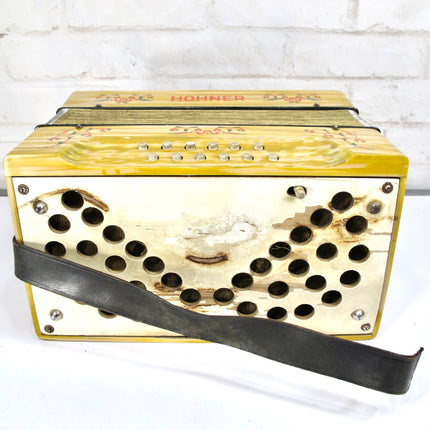 Hohner Student II Vintage 25 Key 12 Bass Accordion Germany