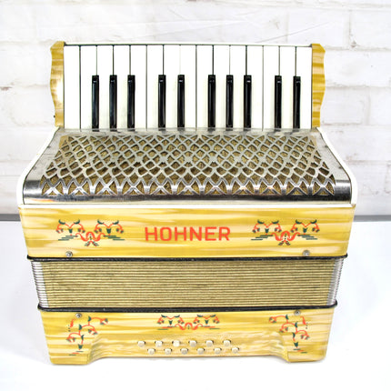 Hohner Student II Vintage 25 Key 12 Bass Accordion Germany