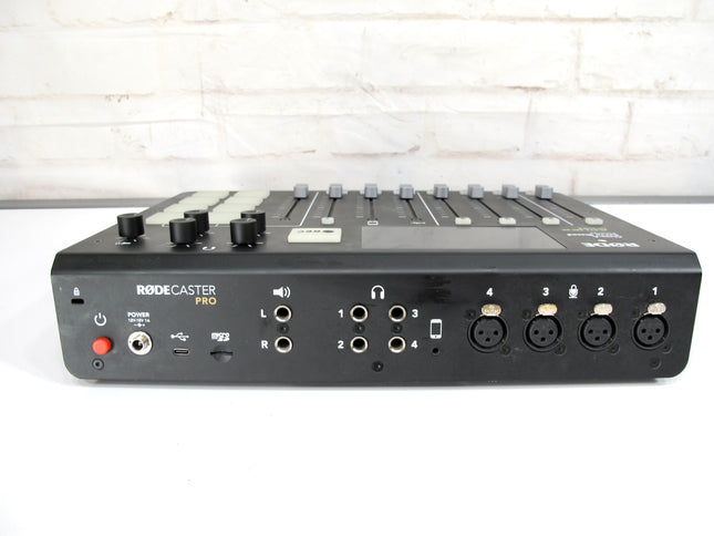 RODE RODECaster Pro 8 Channel Integrated Podcast Production Studio Mixer