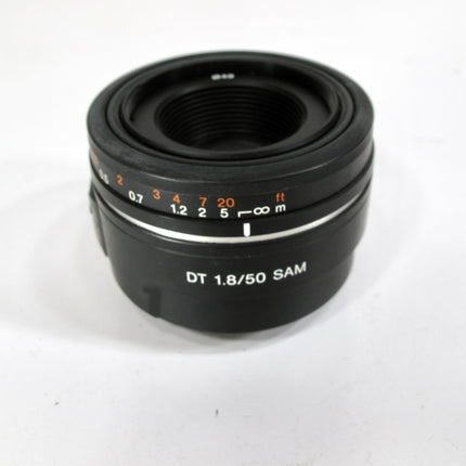 Sony DT 1.8/50 SAM Standard Lens SAL50F18 50mm f/1.8 A-Mount Auto Manual Focus