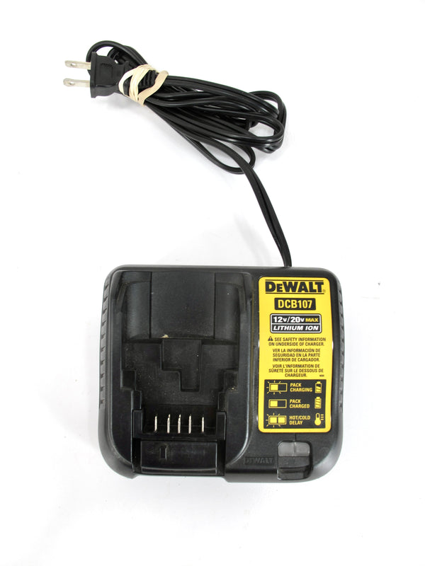 DEWALT DCB107 Lithium-Ion 12v 20v Power Tool Battery Charger