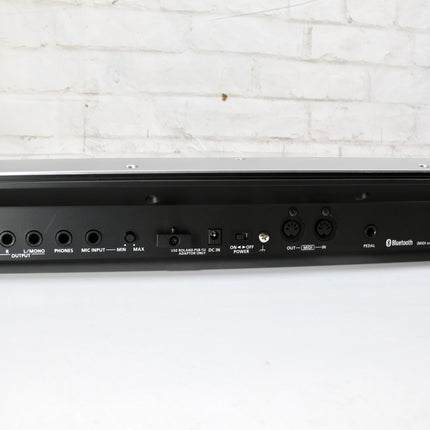 Roland AX-EDGE-B 49 Key Portable Keyboard Synthesizer Black Silver Keytar