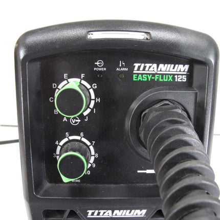 Titanium TI-FLX125 Flux-Core Easy-Flux 125-Amp Welder 120V TI-FLX12510